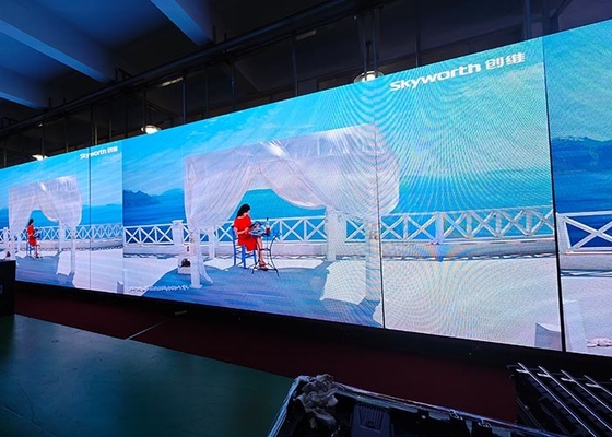 High Resolution Indoor P2.9 Rental Led Screen For Stage Backdrop Display