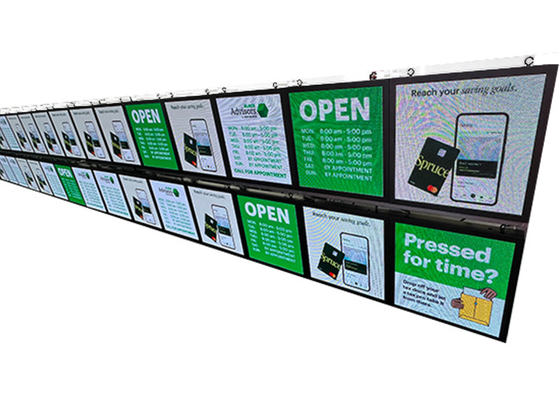 P2.6 Small LED Signage Advertising LED Screen 500*500mm 4G Network Control