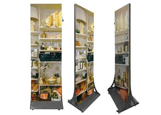 All-in-one Double Sided Ultra Thin Poster LED Screen Indoor Moveable