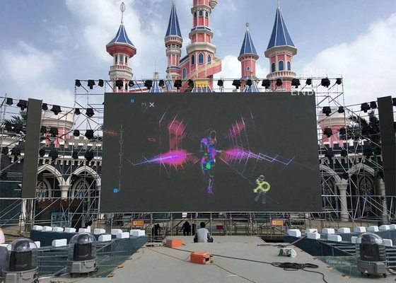 P3.9 Outdoor Rental LED Screen Waterproof Real-time Synchronized for Big Event Needs