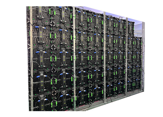 P1.95 P2.5 P2.6 P3.91 Right Angle Rental LED Display 250*250mm Module Size Hard Connection