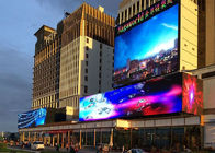 Asynchronous Outdoor Full Color Led Display 3G / WIFI P8 LED Display 6000 Nits Waterproof