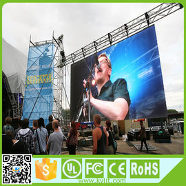 780w Outdoor Rental Led Screen 110-220V AC Die Casting Aluminum Smd 2727 P4.81