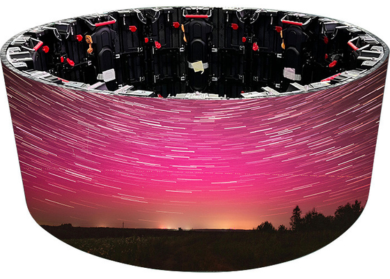 Perfect Arc Rental Screen For Indoor And Outdoor Stage Events 45 Degrees