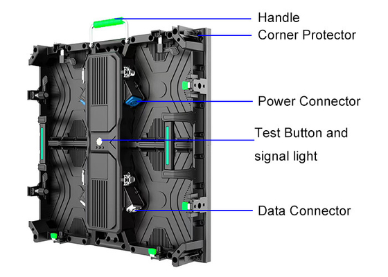 7680Hz High Refresh Rate P2.6 Indoor Rental LED Screen On Stage Good Resolution