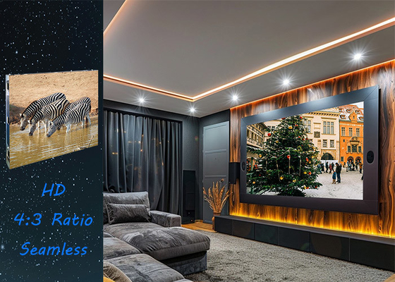 Home Theatre ALuminum Light Weight LED Screen Seamless Easy Installation