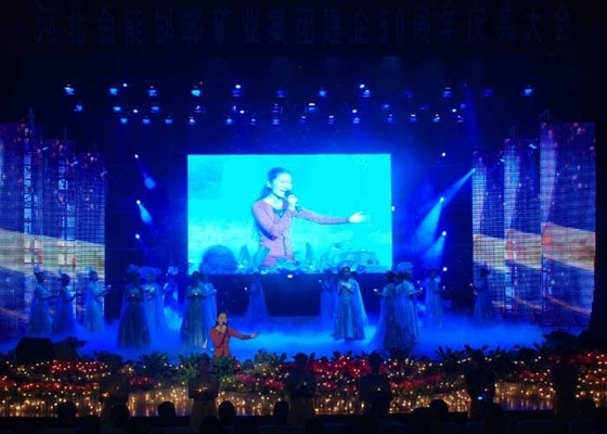P2.6 P2.9  4K Portable Rental Die Casting Aluminum Cabinet LED Display stage background