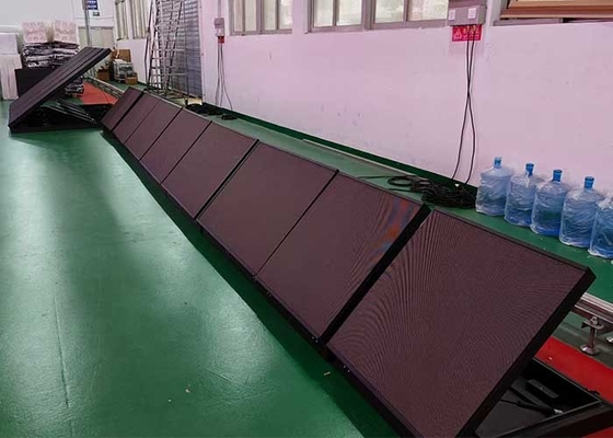 P4 High brigtness Outdoor Electronic Advertising Screen Front Flip Box