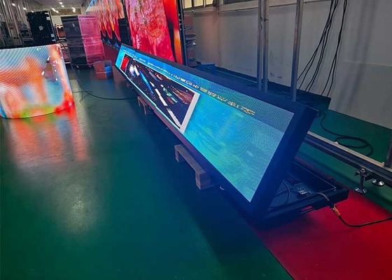 P4 High brigtness Outdoor Electronic Advertising Screen Front Flip Box
