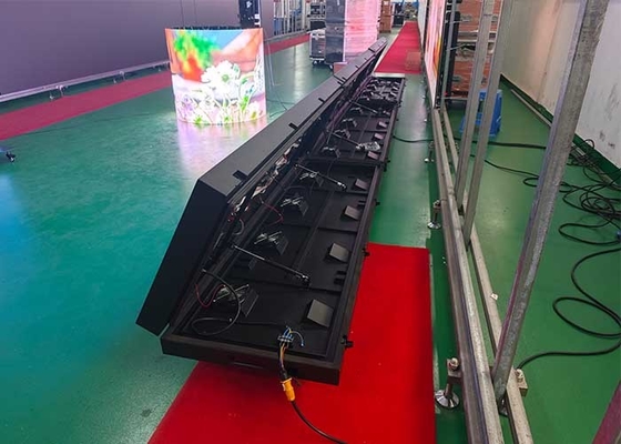 P4 High brigtness Outdoor Electronic Advertising Screen Front Flip Box