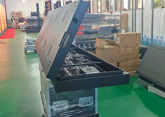P4 High brigtness Outdoor Electronic Advertising Screen Front Flip Box
