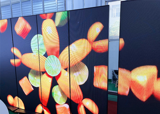 Shopping Mall Digital Information Sign Moveable LED Poster Screen Metal Frame