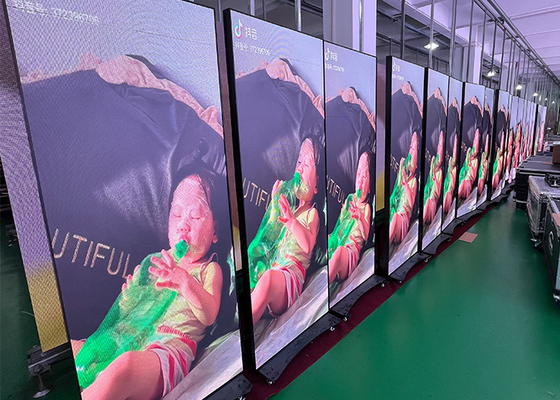 640*1920mm p1.86 Poster LED Display Factory Supply Indoor Billboard