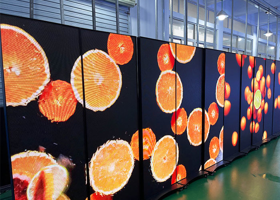 Left And Right Splicing Poster Screen Synchronized Images GOB Panel