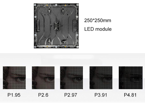 P3.91 1000*500mm Indoor LED Display Wall Mount/Hanging Front Maintenance