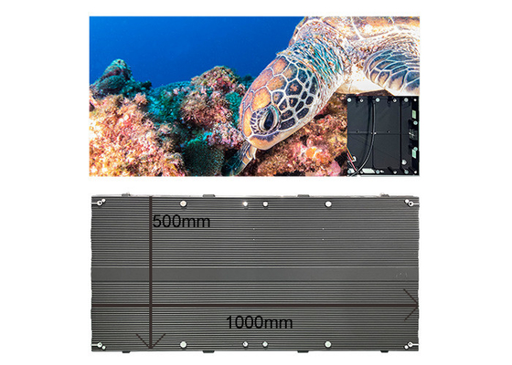P3.91 1000*500mm Indoor LED Display Wall Mount/Hanging Front Maintenance