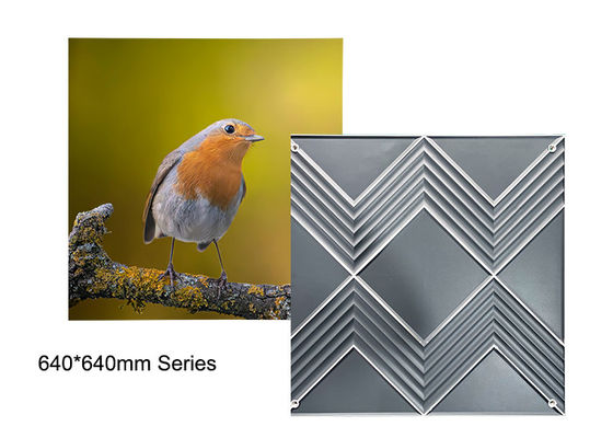 Seamless Splicing 640*640mm Indoor LED Video Wall For Cinema Control Room