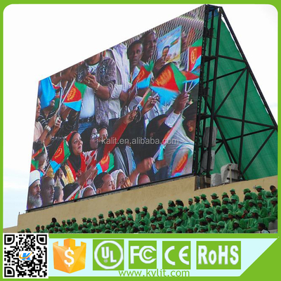 P10 Outdoor LED Display Module 10mm Pixel Pitch 10000cd/sqm