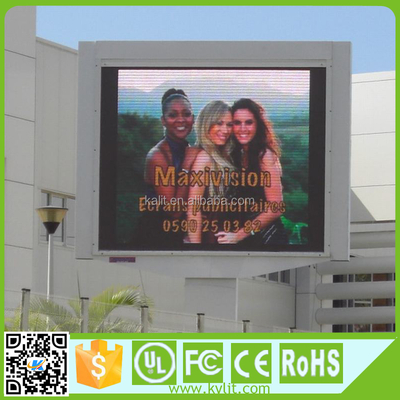P10 Outdoor LED Display Module 10mm Pixel Pitch 10000cd/sqm