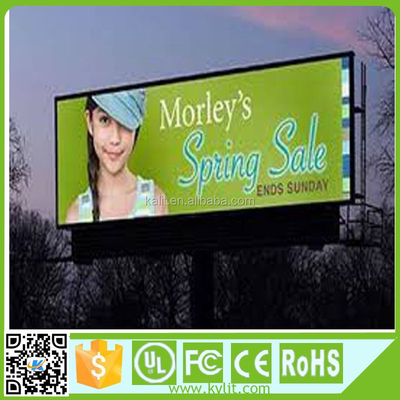 P10 Outdoor Full Color LED Display 6500cd SMD 3535