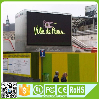 P10 Outdoor Full Color LED Display 6500cd SMD 3535