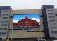 P10mm Square Digital Outdoor Billboards , SMD3535 Custom Size LED Display Panel