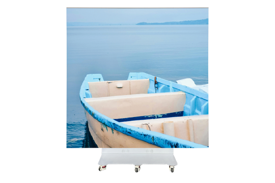 P2.9 Rental Indoor 2x2m Foldable LED Poster Screen 672x672 Pixels Flight Case Packed Event Display