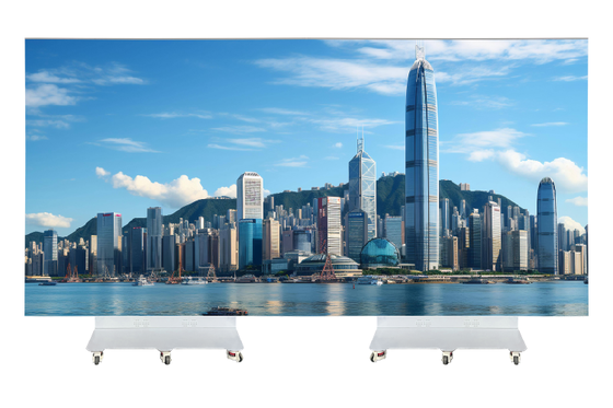 P2.9 Rental Indoor 2x2m Foldable LED Poster Screen 672x672 Pixels Flight Case Packed Event Display