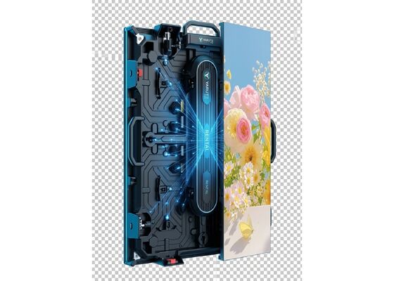 P1.95 Indoor Rental LED Screen 500x500mm Die-Cast Cabinet 3840Hz Front Service