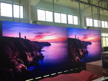 Small Pixel P2.5 HD Led Display, High Contrast Video Function Movable Stage Rental Indoor Led Display For Conference