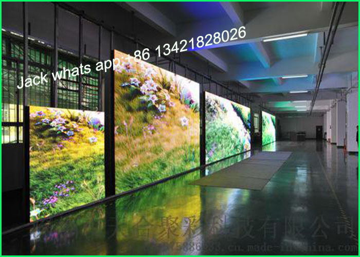 IP65 Indoor RGB Led Screen Rental With Auto Power On / Off Die - Casting Aluminum