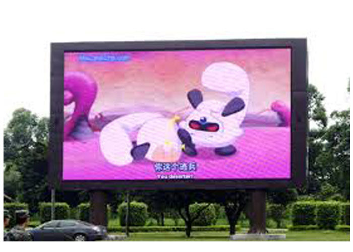 Durable 5mm Outdoor Advertising Led Display , Led Video Display CE FCC  ROHS