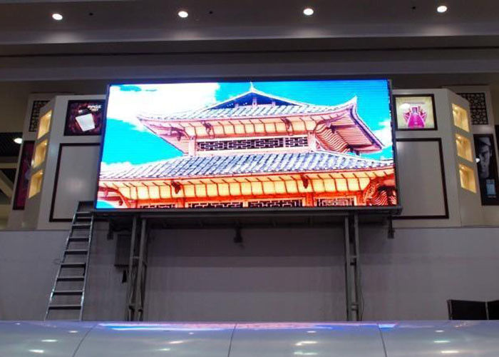Indoor P5 Led  Video TV Screen ,  RGB SMD3535 Physical Density  65410 dots/sqm