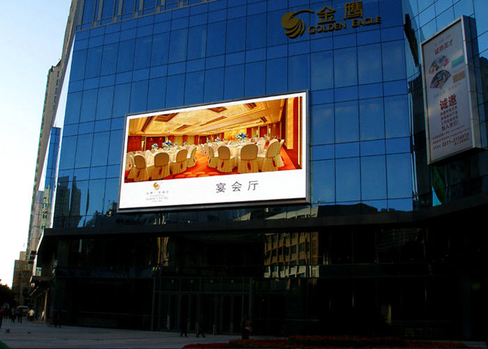 SMD P6mm Outdoor LED Billboard , Full Color LED Message Display For Advertising