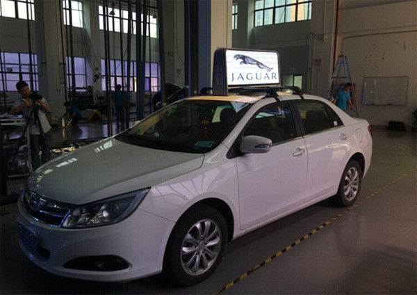 High Brightness Taxi Top LED Display Car Roof Sign For Outdoor Advertising