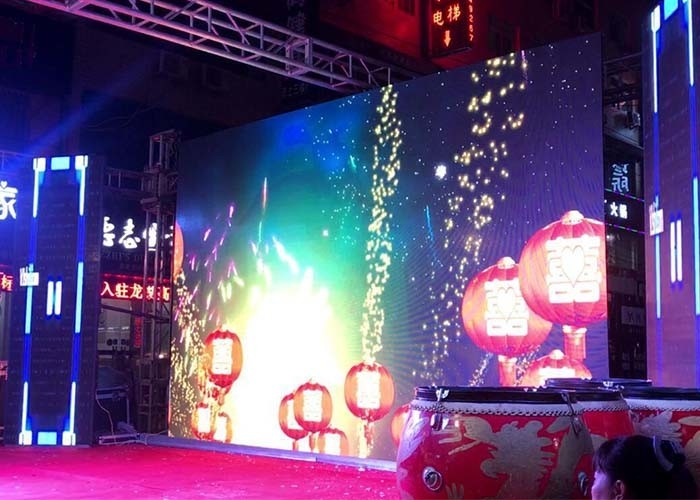 Ultra Thin P2.976 Indoor Backdrop Screen For Stage High Resolution