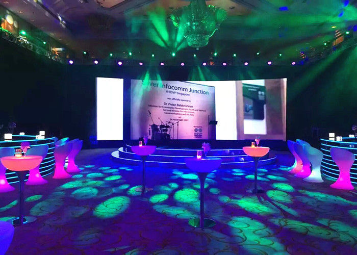 HD Full Color Rental LED Displays For Indoor And Outdoor Stage Backdrop