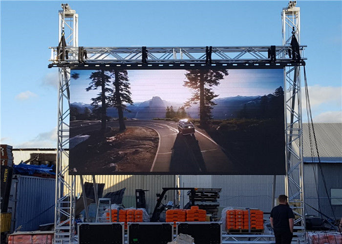 Super Slim HD Big Outdoor Led Video Wall Screen Stage Backdrop High Contrast