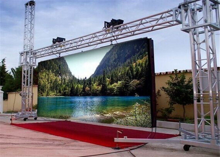 32*32 Super Slim SMD3535 Outdoor Led Display Screen With Pixel Pitch 6mm