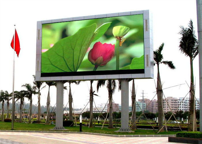 High Resolution P10 LED Large Screen Display , Video Wall LED Display High Brightness
