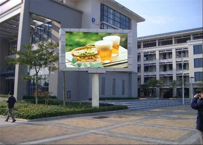 High Definition Waterproof Led Video Panels 1/8 Scan Wide Viewing Angle