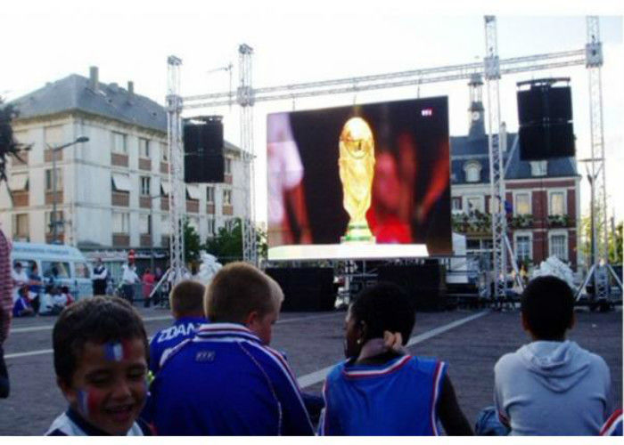 P6 Stage Background Big Outdoor Rental Led Screen With Remote Control Novastar System