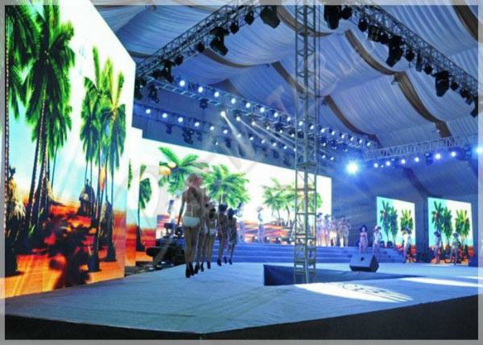 1R1G1B High Definition P3 Hire Led Screen Video Wall Rear Or Front Access Service