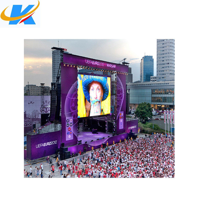 SMD Full Color Outdoor Rental Led Screen 4mm Pixel Pitch Aluminium Profile Cabinet