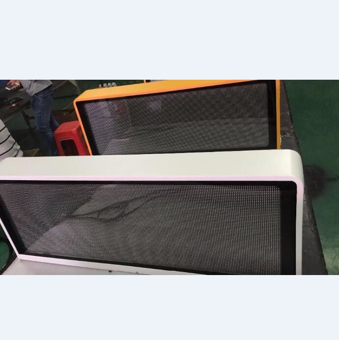 SMD 2727 RGB LED Screen Waterproof P5 Taxi Top Led Display For Advertising