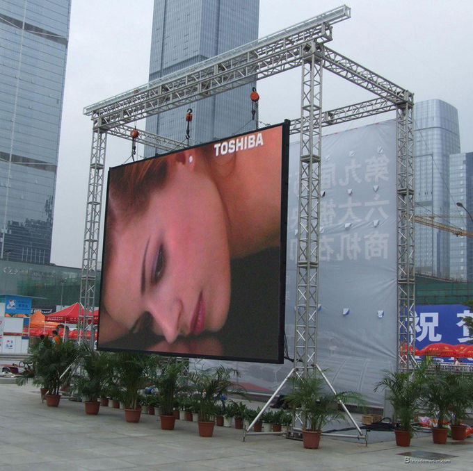 High Definition Outdoor Big Screen Rental / SMD 2727 LED Stage Screen Rental , P4.81mm